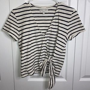 Madewell wrap top